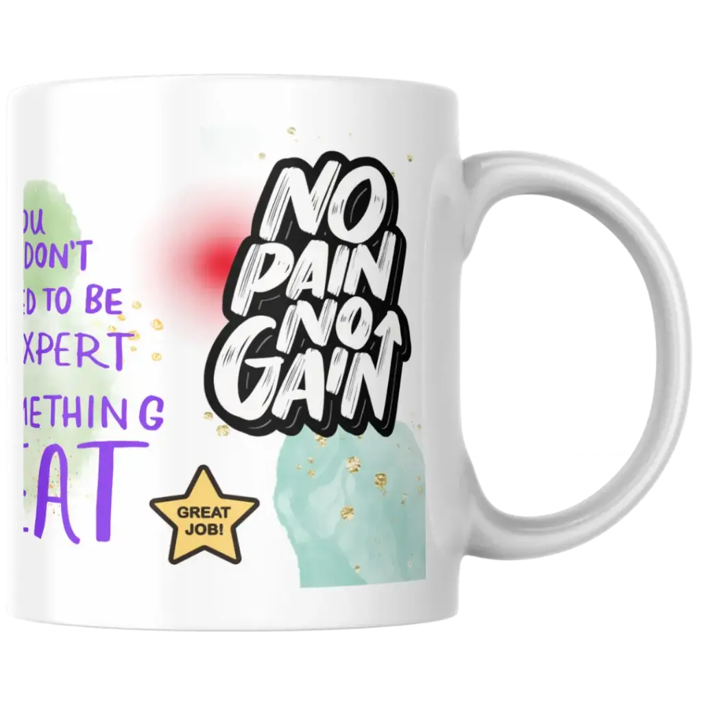 Social Kart Affirmations & Motivation Mug Ceramic White and Twin Color Coffee Mug Collection, Gift for Positivity and Encouragement, 325 ml, Microwave Safe
