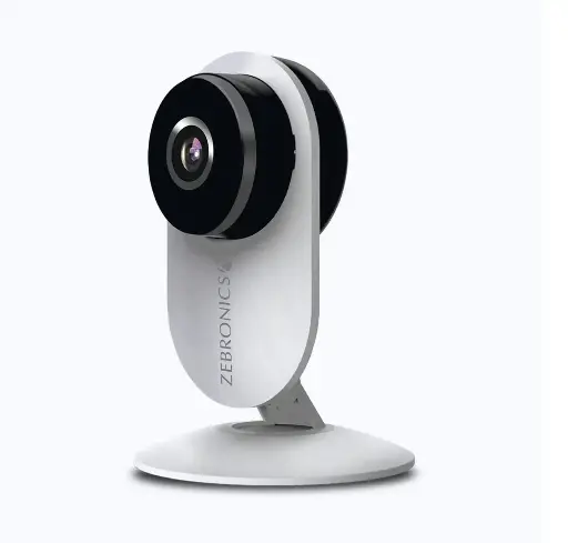 Zebronics Zeb Smart Cam 100 Smart Home Automation WiFi Camera with Remote Monitoring, Advanced Motion Detection, Day/Night Mode, Live...