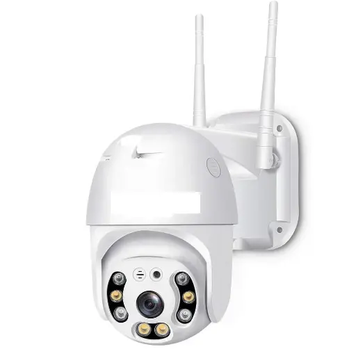 Full HD Home WiFi IP66 PTZ V380 PRO PanTilt Dome Surveillance Two-Way Audio Security Camera